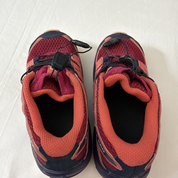 Salomon Youth Girls Size 13K SpeedCross Pink Trail Running Sneakers Shoes - Picture 5 of 16